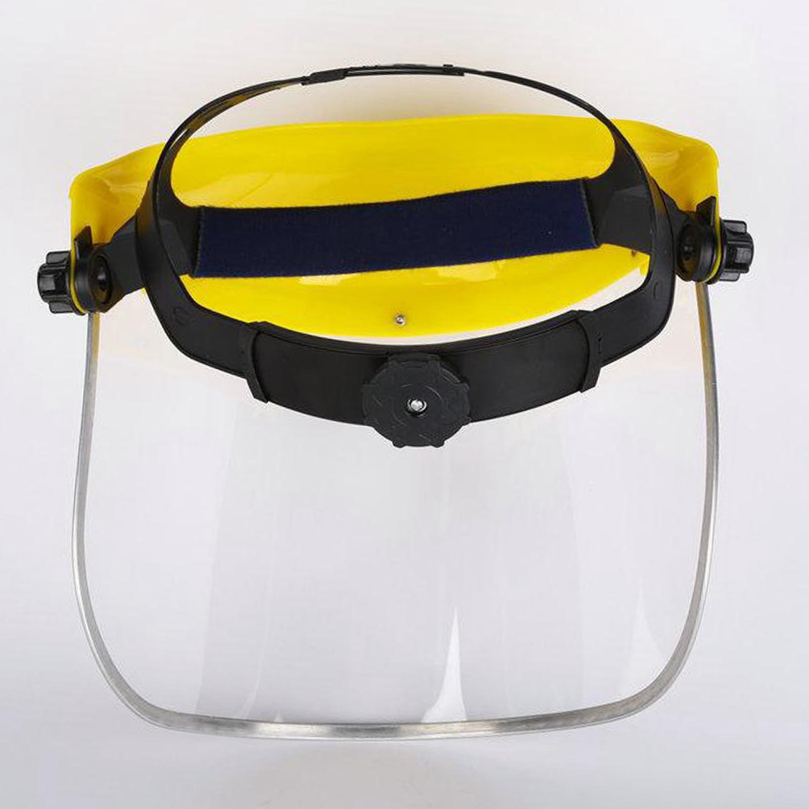 3xWelding Face Shield Clear Visor Film Safety Anti Guard Face Cover