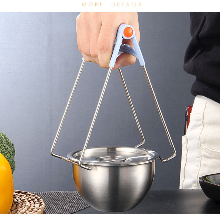 Dụng Cụ Gắp Đồ Nóng đơn giản bằng inox không rỉ