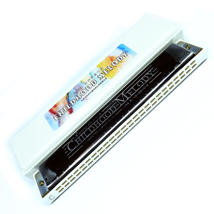 Kèn Harmonica Tremolo 24 Lỗ Kongsheng Childhood Melody Key C