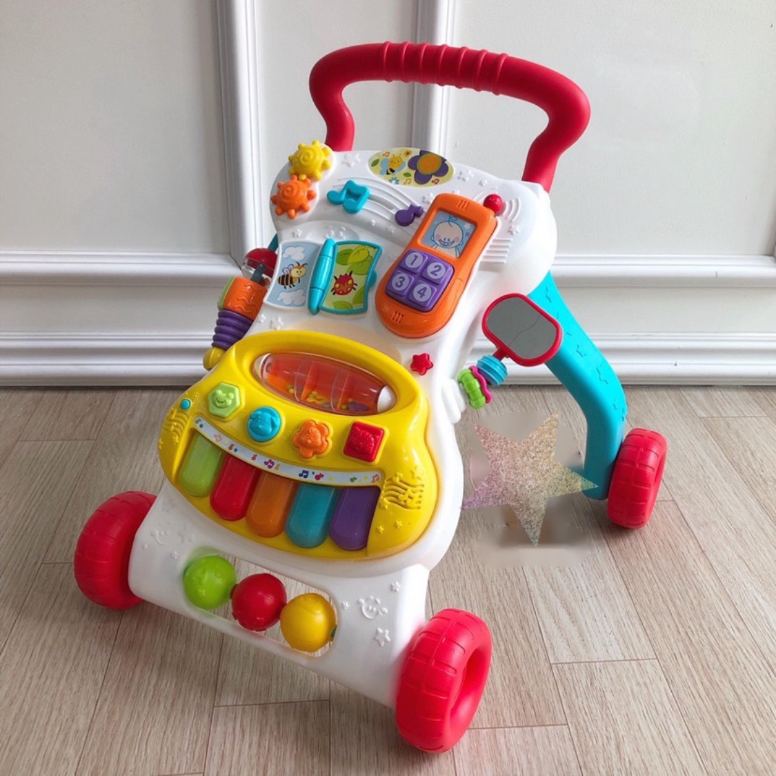Xe tập đi đèn nhạc Winfun CHÍNH HÃNG