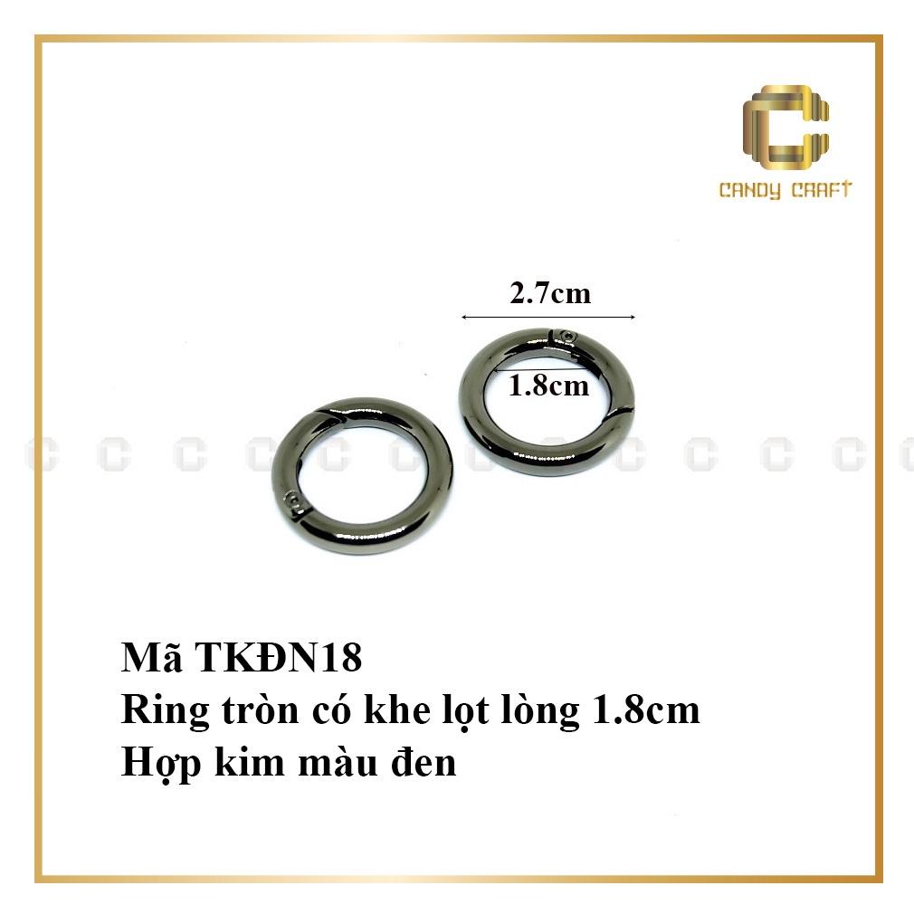 Khoen tròn (có khe mở) lọt lòng 1.8 - 2.5cm