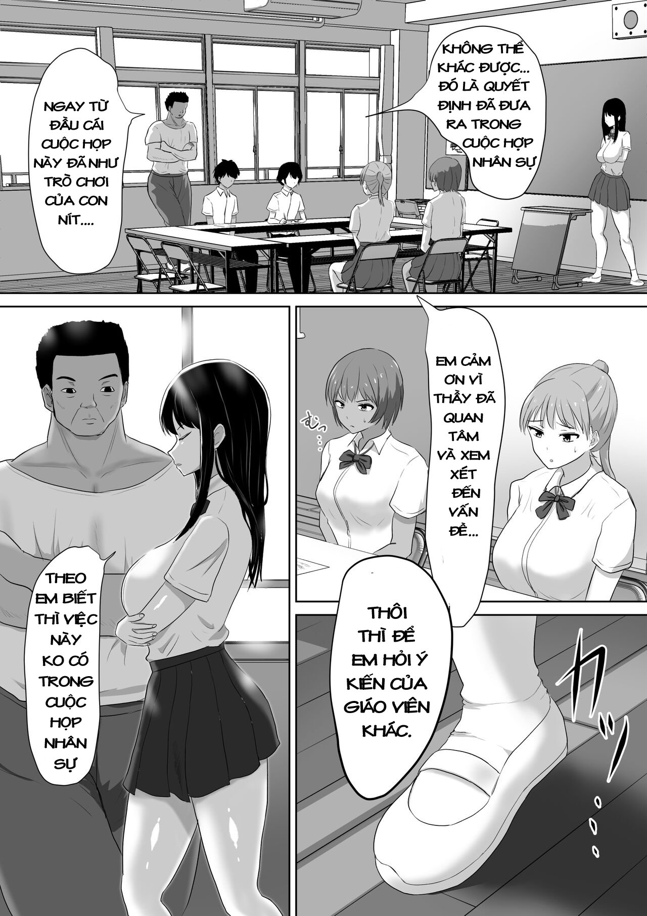 seito kaichou nanoni, otona chinpo ni otosaremashita chapter 1 4