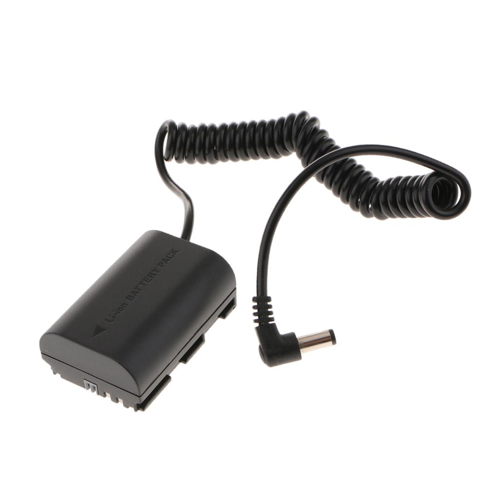DR E6 DC Coupler Dummy Battery Power Supply for DSLR Cameras
