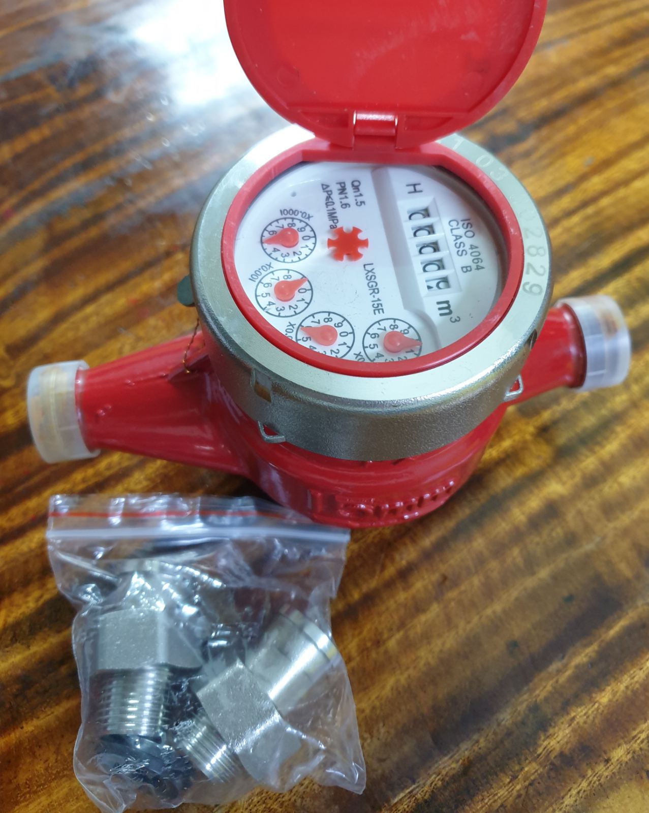 Đồng hồ nước nóng Water Hot Meter Works nhập khẩu Malaysia bảo hành 2 năm