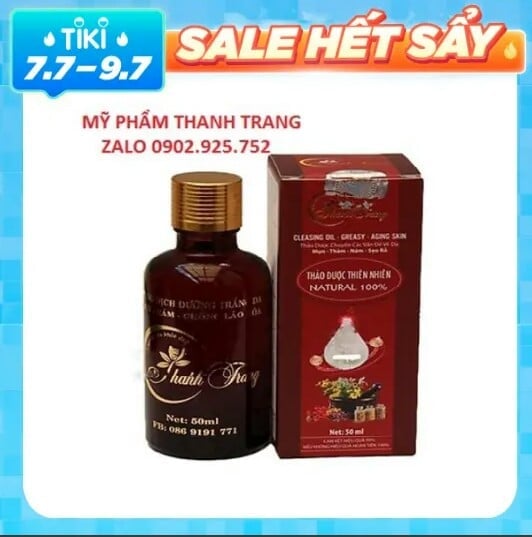 Dung Dịch Ngừa Mụn, Nám, Tàn Nhang, Sẹo Rỗ Thanh Trang - 50ml