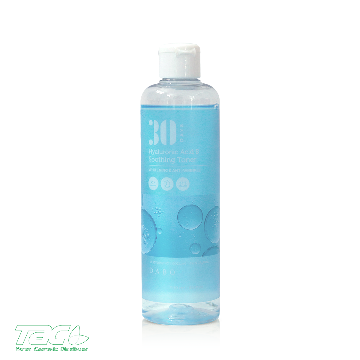 DABO Nước hoa hồng dưỡng da Hyaluronic cấp ẩm sâu, làm sáng làm dịu da - DABO Hyaluronic Acid 8 Soothing Toner 300ml