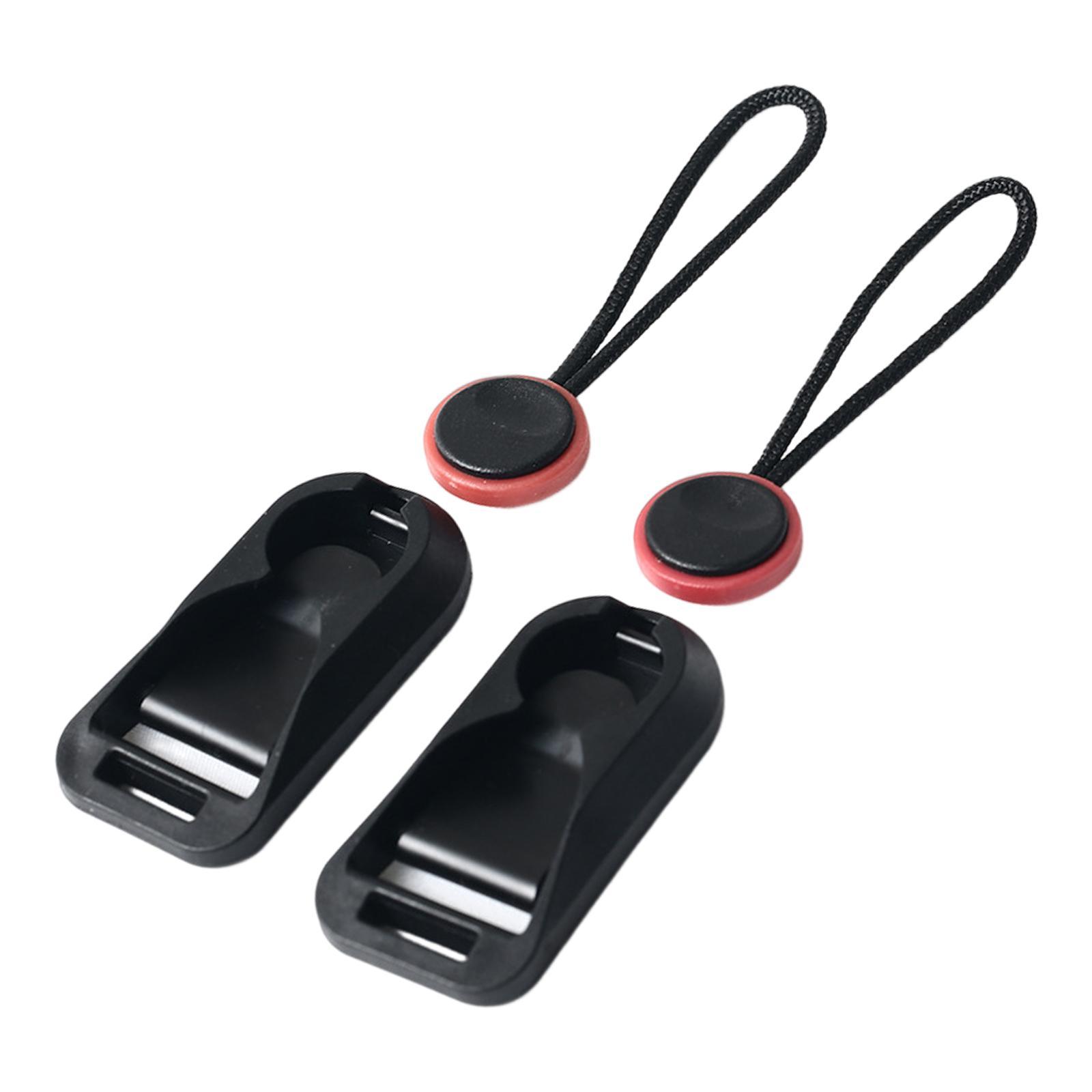 2 Pairs Quick Release Connectors Qd Loops for Camera Shoulder Strap Key