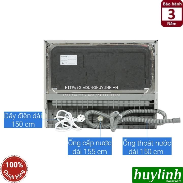 Máy rửa chén bát để bàn Hafele HDW-T50B - 539.20.600 - 6 bộ Âu [Phù hợp cho gia đình 2 - 4 người] - Hàng chính hãng