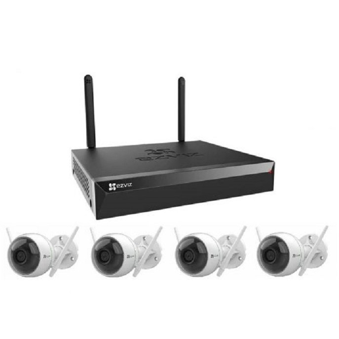 Bộ Kit camera IP Wifi EZVIZ CS-BW3824B0-E40-8 Kênh - Hàng Chính Hãng