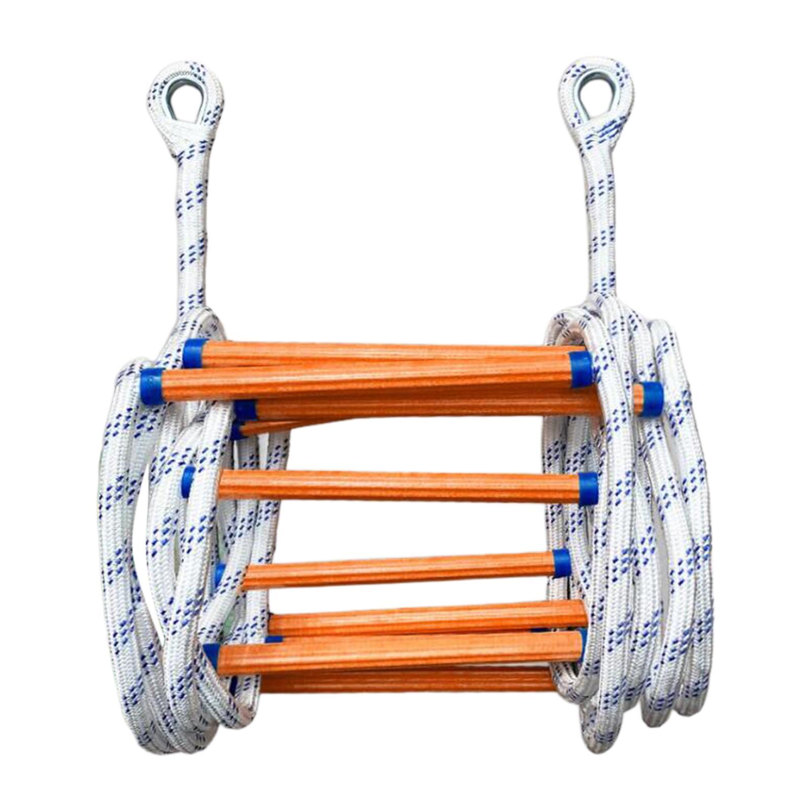 Fire Escape Ladder Soft Rope Kids Adults for Work Residential Building