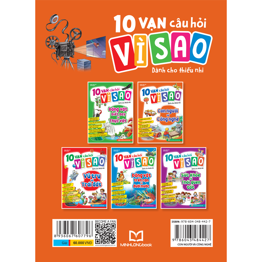 Sách: 10 Vạn Câu Hỏi Vì Sao - Con Người Và Công Nghệ