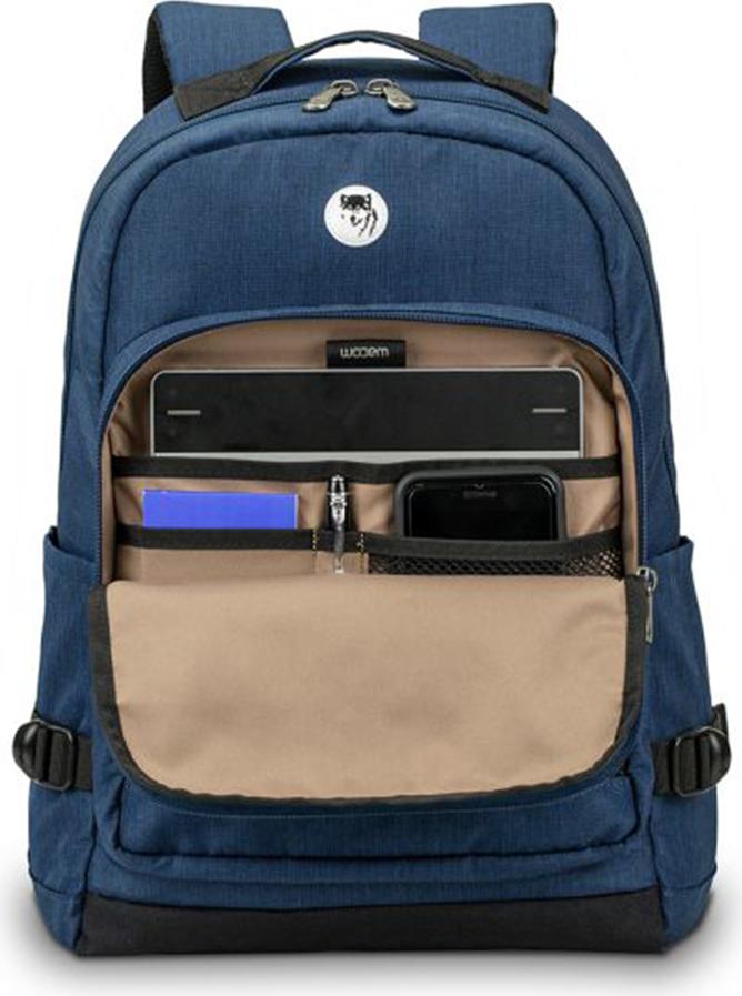 Balo laptop cao cấp 15.6 inch (Macbook 17inch) Mikkor The Eli Backpack chống thấm nước, ngăn đựng rộng rãi, ngăn đựng laptop riêng biệt, chống sốc, quai đeo vai được đệm foam PE dày êm thoải mái