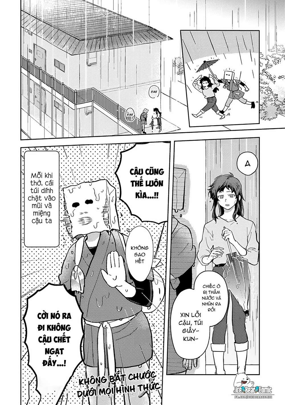 chàng túi giấy đang yêu chapter 7 6