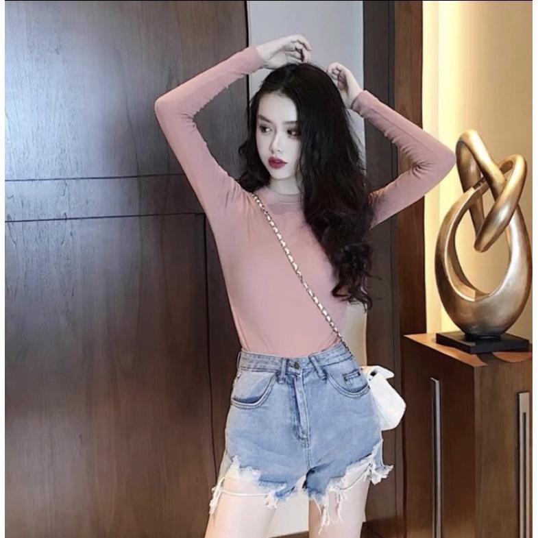 Áo thun tay dài/ áo cổ tròn