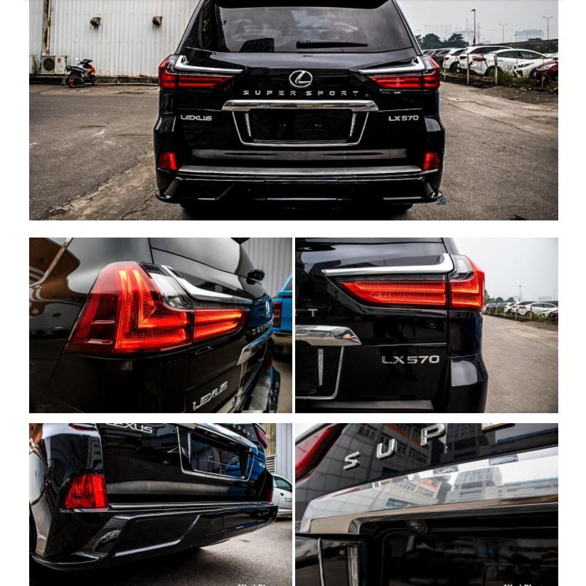 Decal tem chữ Lexus dán đuôi xe ô tô - Kích thước 19 x 2.4cm - Mã: LX01