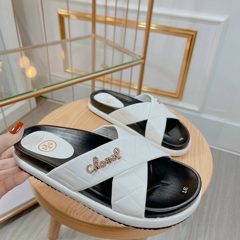 Dép bánh mì nữ Vituni dép lê nữ thời trang phong cách hàn quốc D199