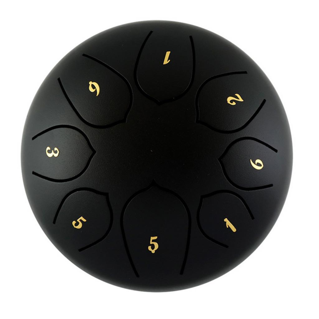 6 Inch Steel Tongue Drum Hand Pan Drum W/ Bag Mallets For Beginner Adult Kid