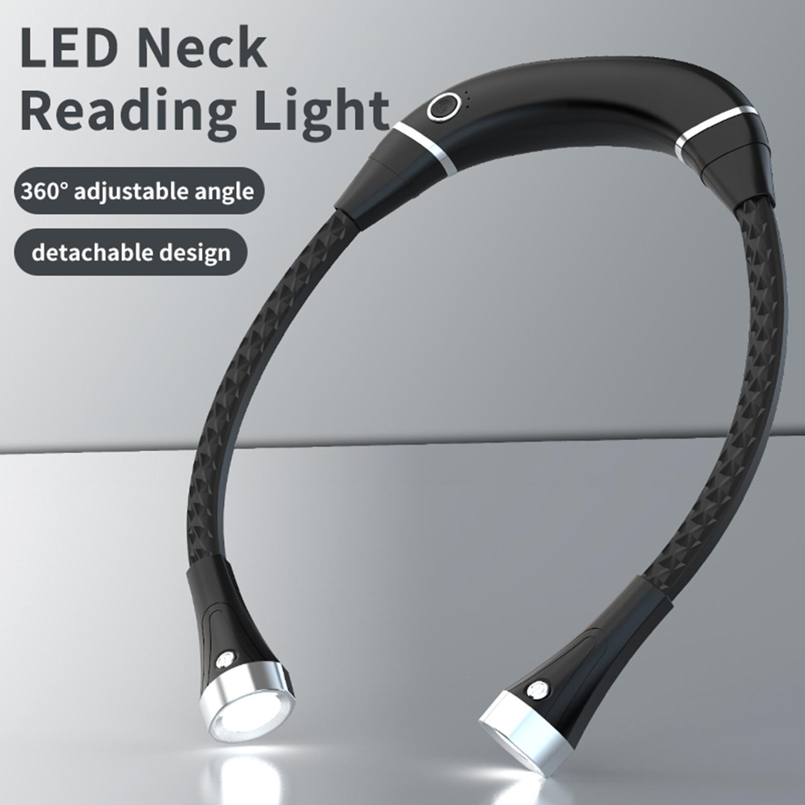 Neck USB Rechargeable Hands- for Travel Black