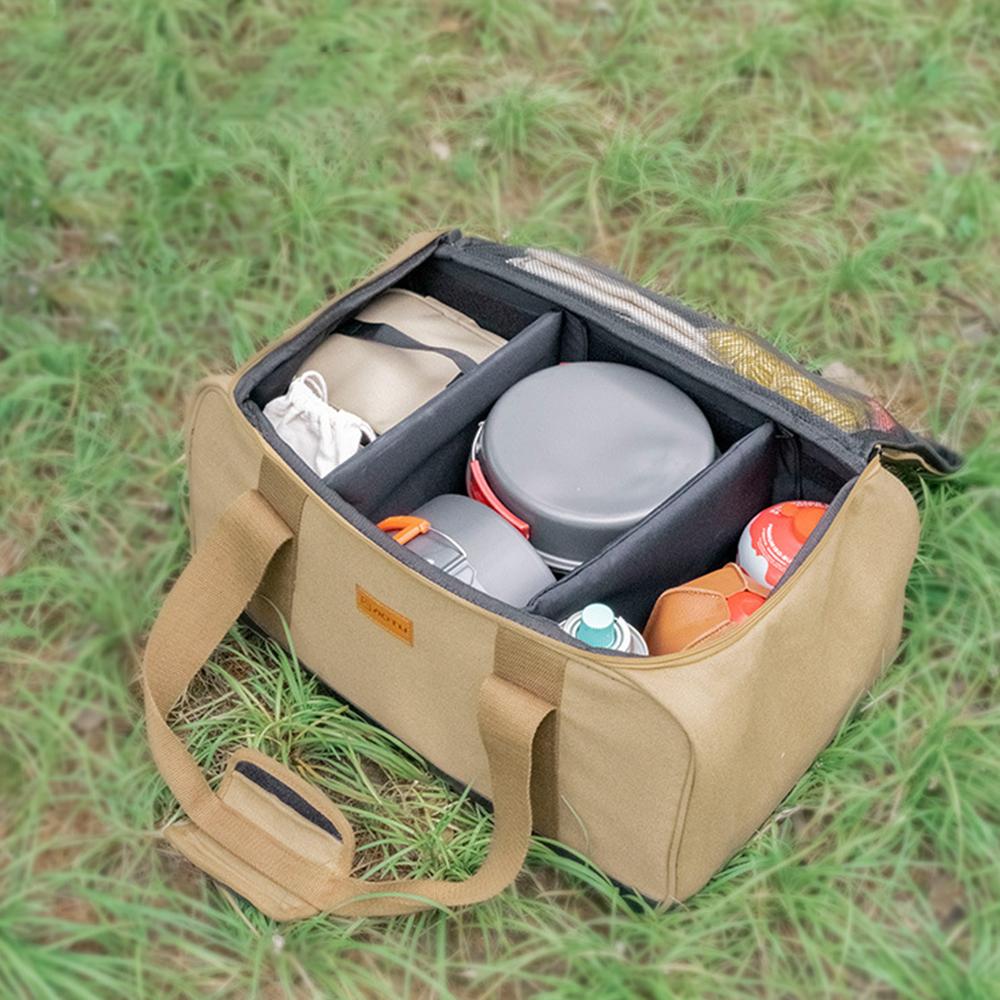 Waterproof Camping Duffel Bag Outdoor Camping Gear Cookware Tool Storage Bag Carry Case