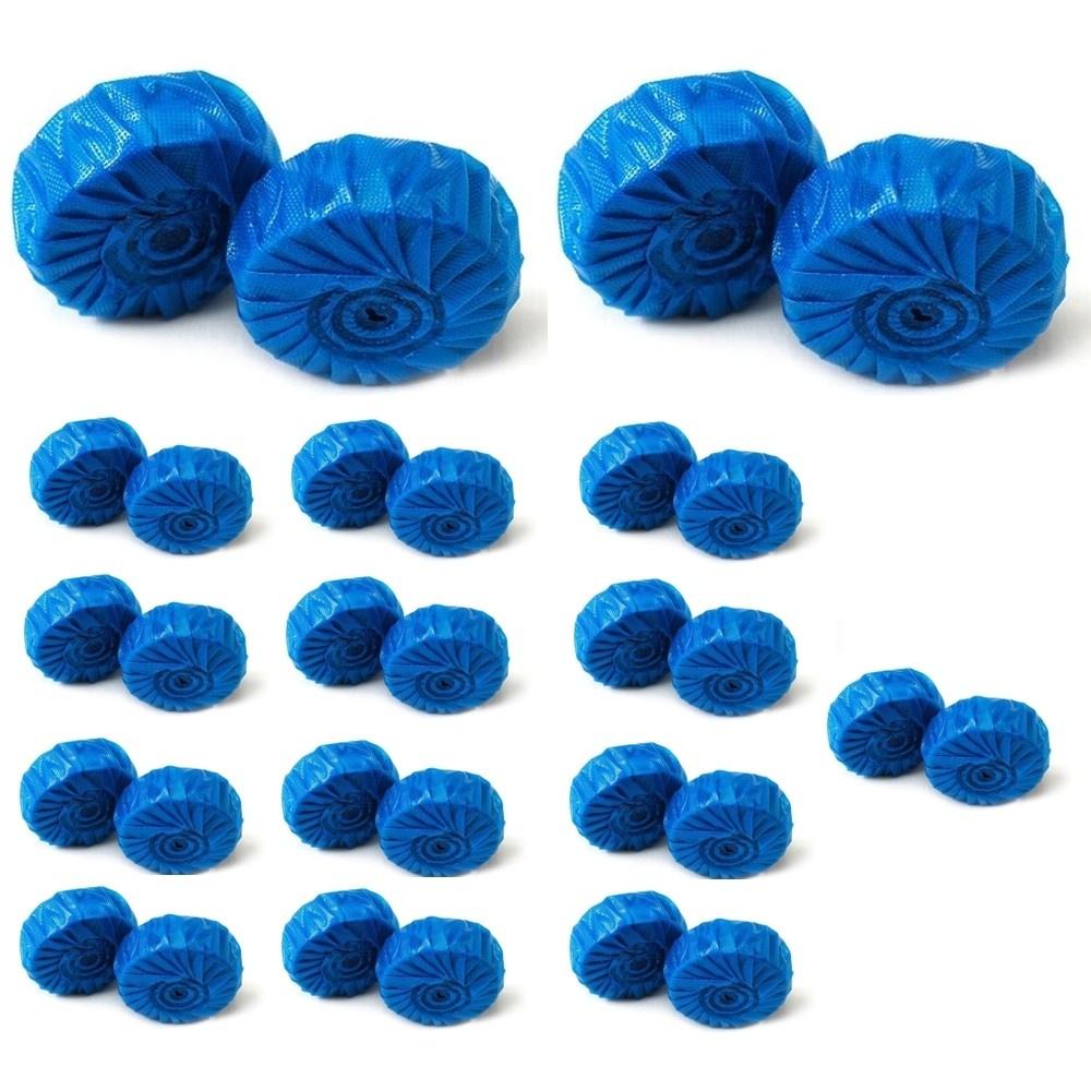 Bộ 10 Viên Khử Mùi Tẩy Bồn Cầu Thế Hệ Mới 2X - Viên Thả Toilet Diệt Khuẩn, Tẩy Sạch Vệ Sinh Vết Bám Bẩn