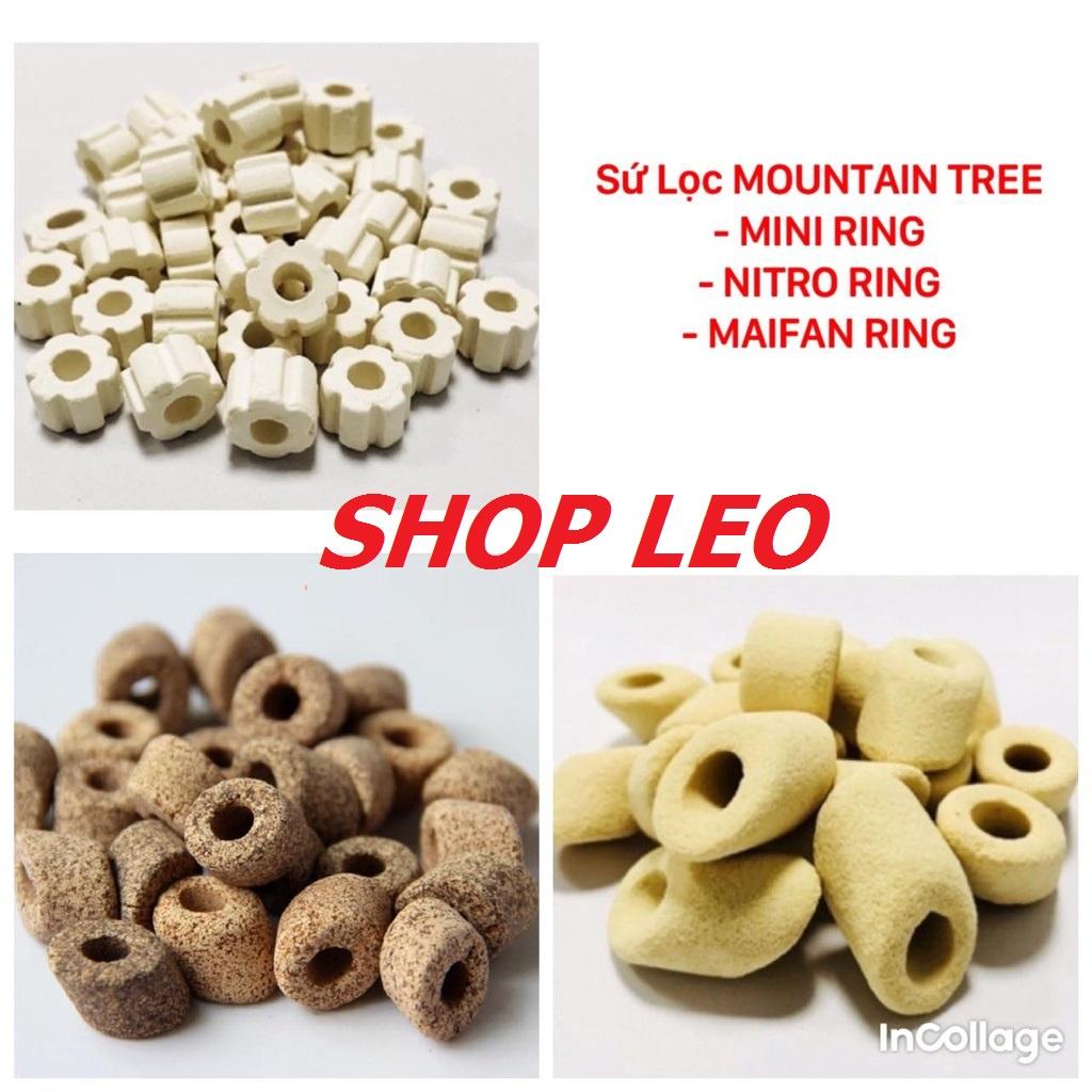 Vật liệu lọc Mountain tree - nitro ring -maifan ring - mini ring - sứ lọc cao cấp hồ cá cảnh -phụ kiện thủy sinh-shopleo