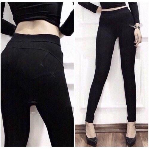 Quần legging_quần legging nữ xuất hàn, dáng dài co dãn 4 chiều freesize QN20