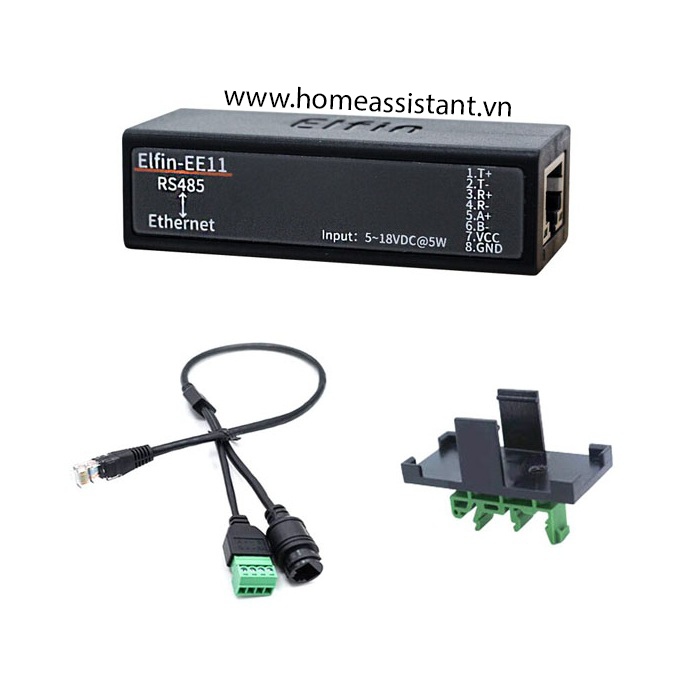 Bộ Định Tuyến Kết Nối Mạng Ethernet Sang Modbus RS485 EE11