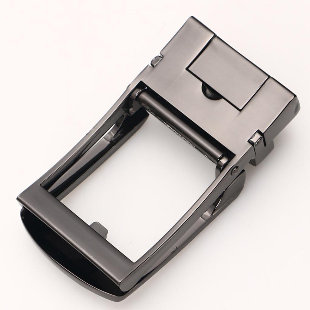 Automatic Belt Buckle Alloy Polished Business Casual Ratchet Buckle Style 1