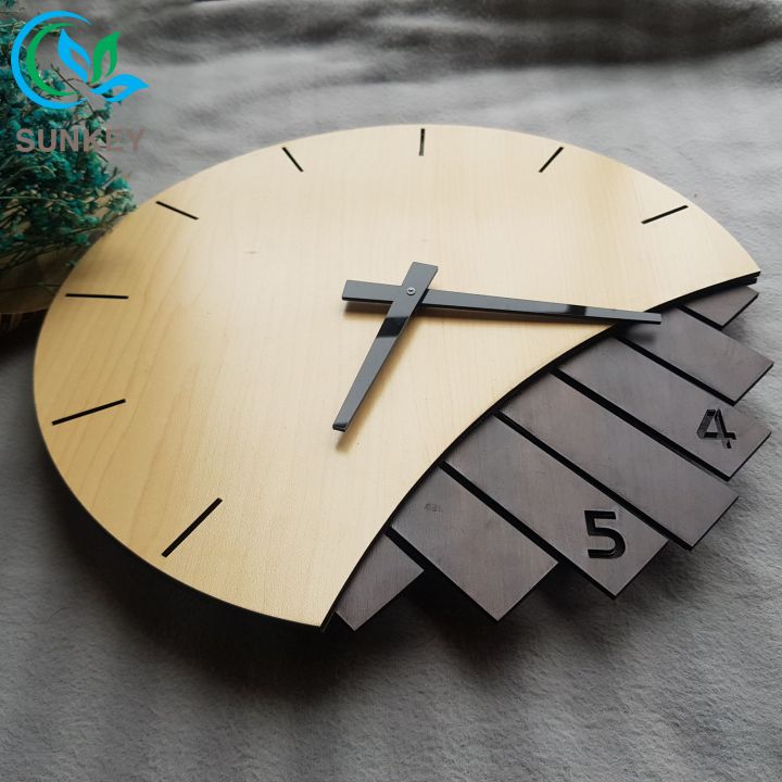 Đồng Hồ Treo Tường Trang Trí Vintage - Đường Kính 30cm - Kim Trôi - Trang Trí Tường, Nhà Cửa - Bảo Hành 1 Năm