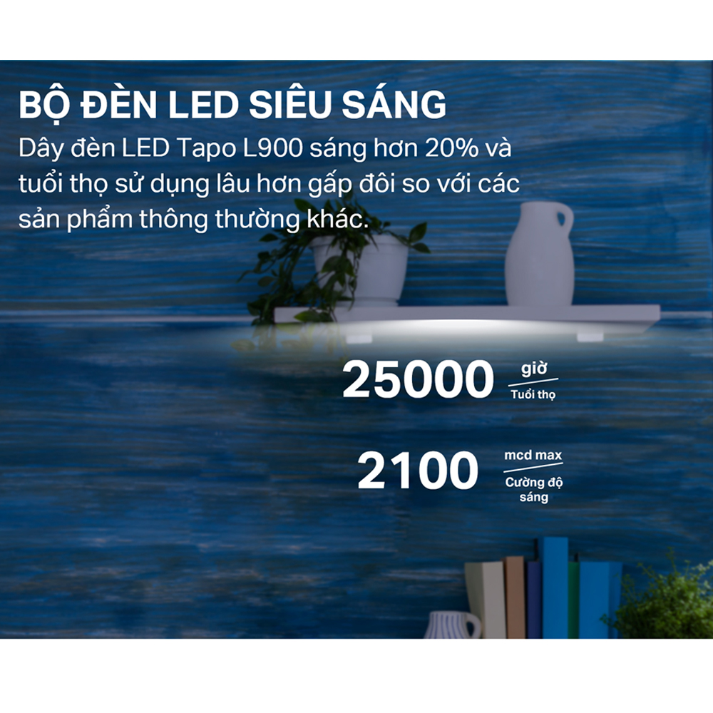 Bộ Led Dây TP-Link Tapo L900-5 WiFi Thông Minh Nhiều Màu Sắc - Hàng Chính Hãng