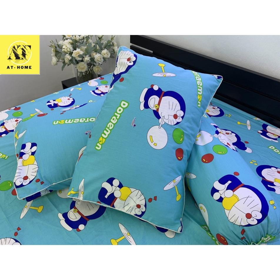 Drap Giường Ga Giường Cotton Thắng Lợi Mẫu Mới Mát Mềm Mịn Đẹp Vượt Thời Gian - Mẫu Doraemon