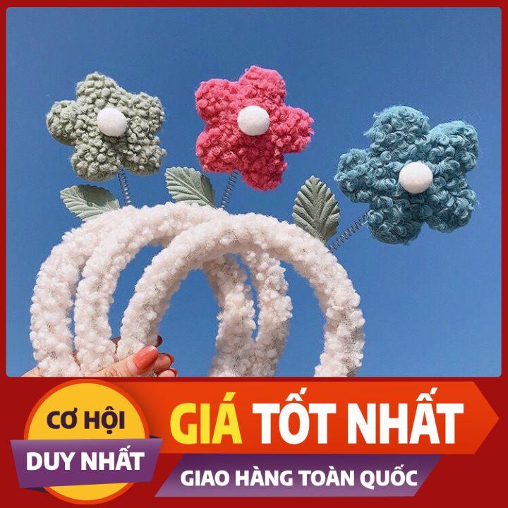 CÀI TÓC BÔNG HOA LẮC LƯ NGỘ NGHĨNH ĐÁNG YÊU -NUNAM SHOP