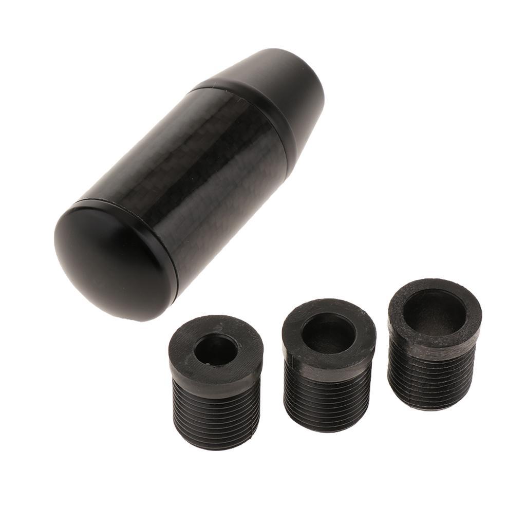 Carbon Aluminum Car Knob Gear Head Shifter Lever Stick