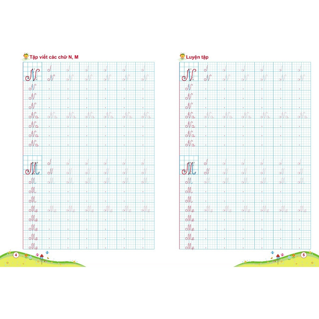 Sách - Tập viết chữ hoa cỡ nhỏ theo nhóm