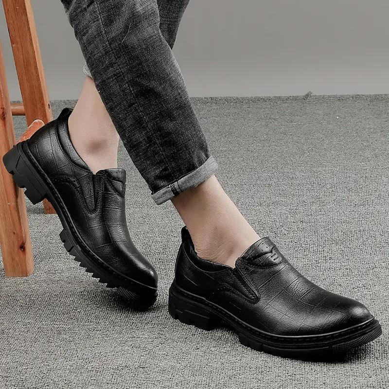 Đảm bảo chất lượng giày da lưới giày đỏ ins đặc biệt giày công sở mới nhất