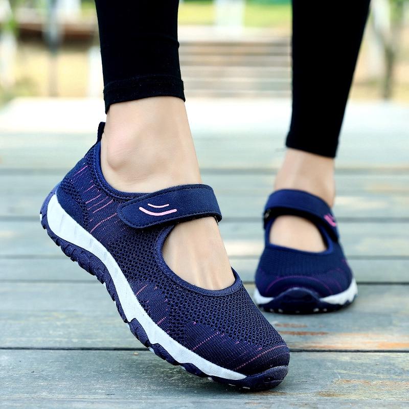 Giày Sneaker Chống Trượt Thời Trang Cho Nữ