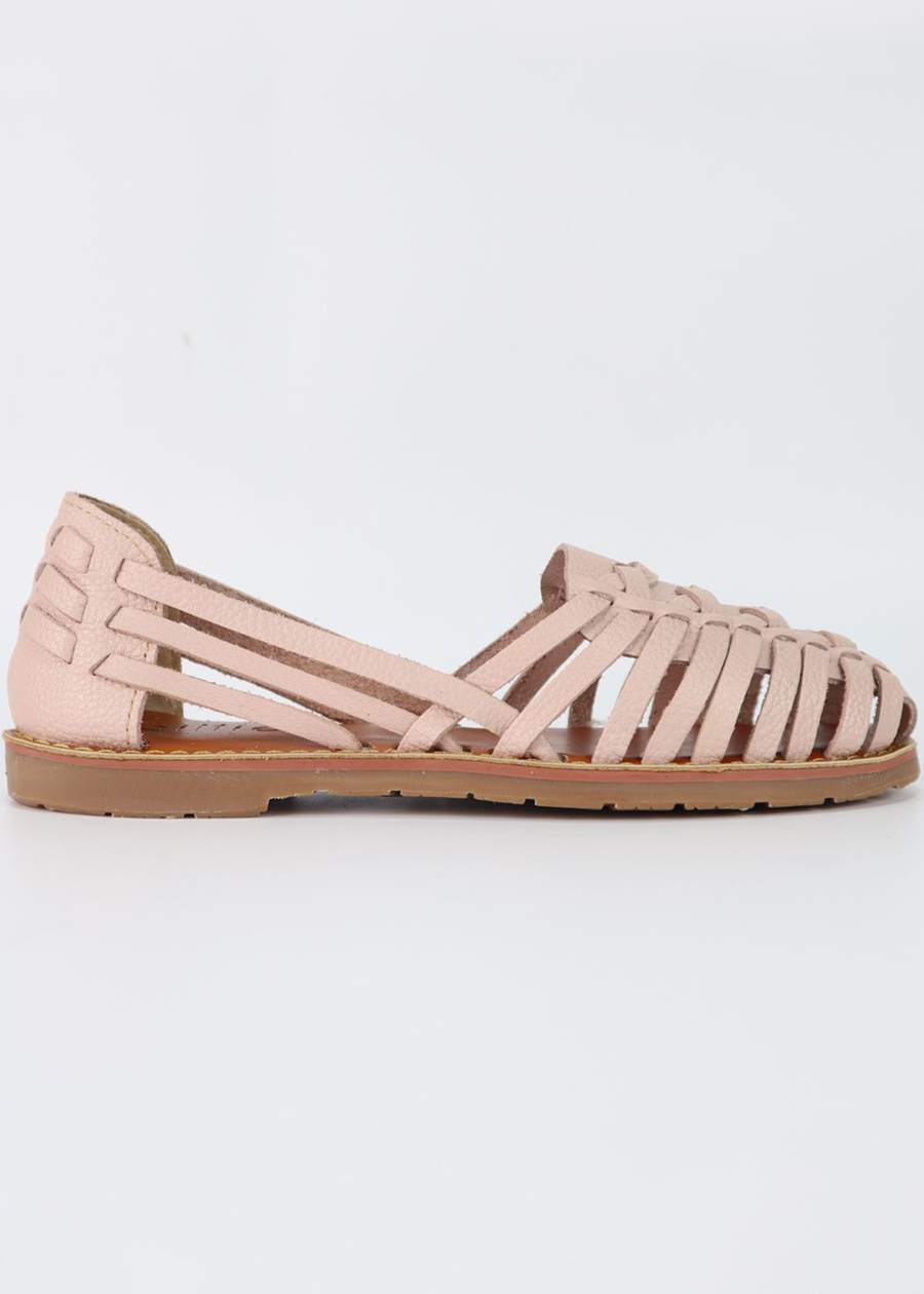 Giày Sandal Bệt Da Thật Nữ Cillie 1067