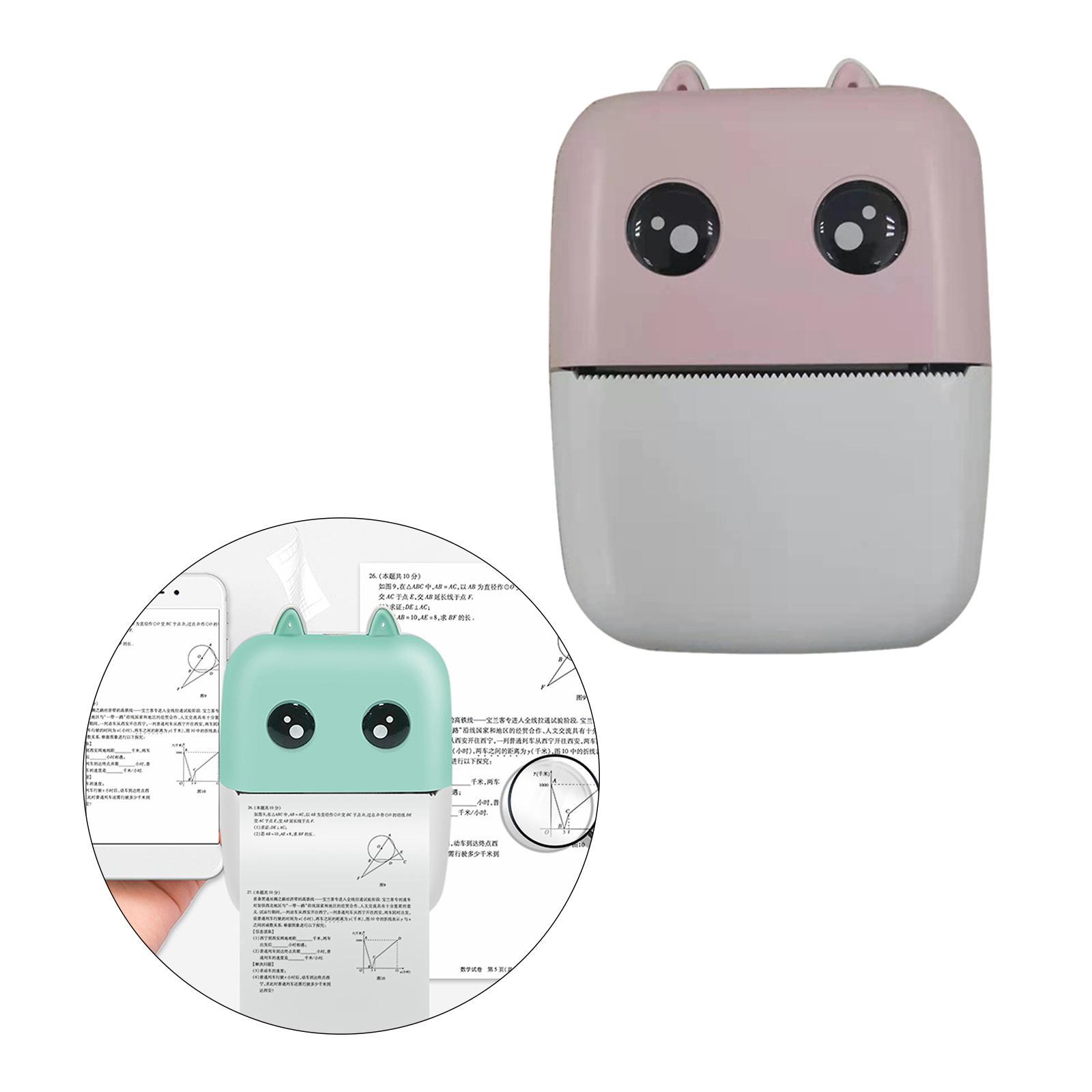 Mini Pocket Thermal  USB Cable Bluetooth for Mobile Phone Label