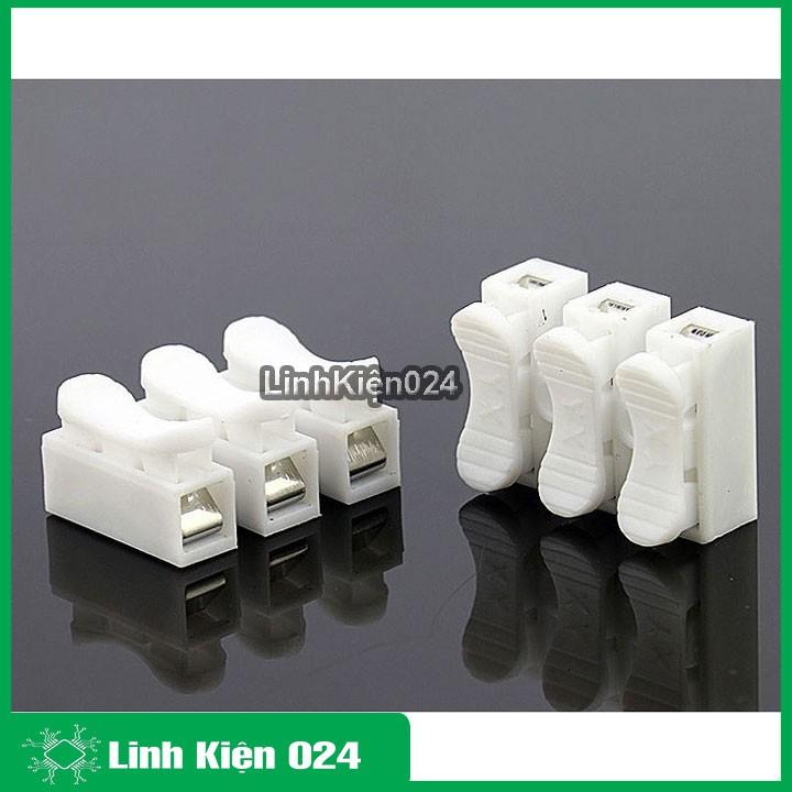 Cầu Nối Dây Điện 3P ( Trắng ) - 1 Chiếc