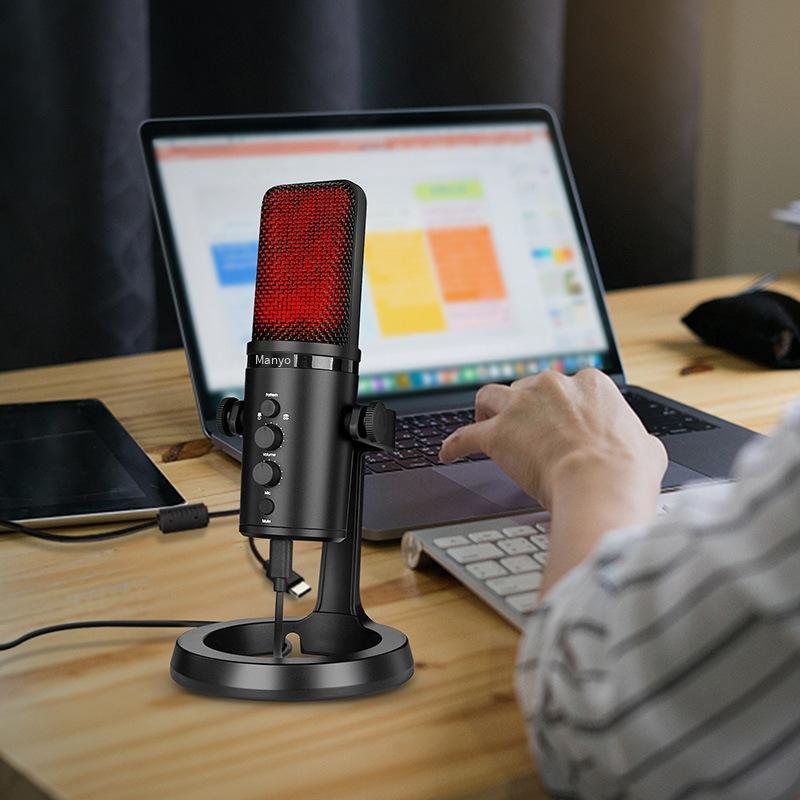 Đảm bảo chất lượng Fei Shuai MY68USB micro tụ điện chuyên nghiệp lúa mì hát trò chơi máy tính micro trực tiếp ghi âm lồng tiếng lớp học trực tuyến