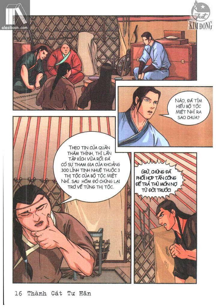 thành cát tư hãn chapter 28 13