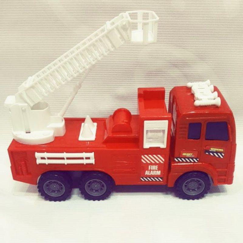 Xe đồ chơi cứu hỏa chạy cót tự động cỡ lớn
