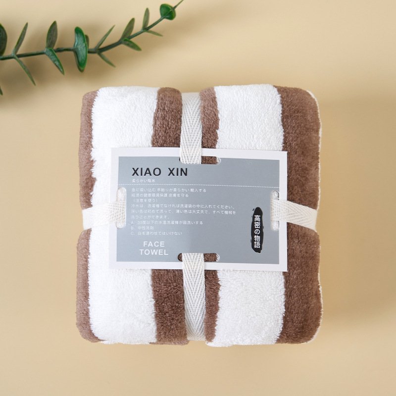 Combo 3 - Khăn mặt siêu thấm chất liệu 100 cotton siêu mềm mại thoải mái 87100