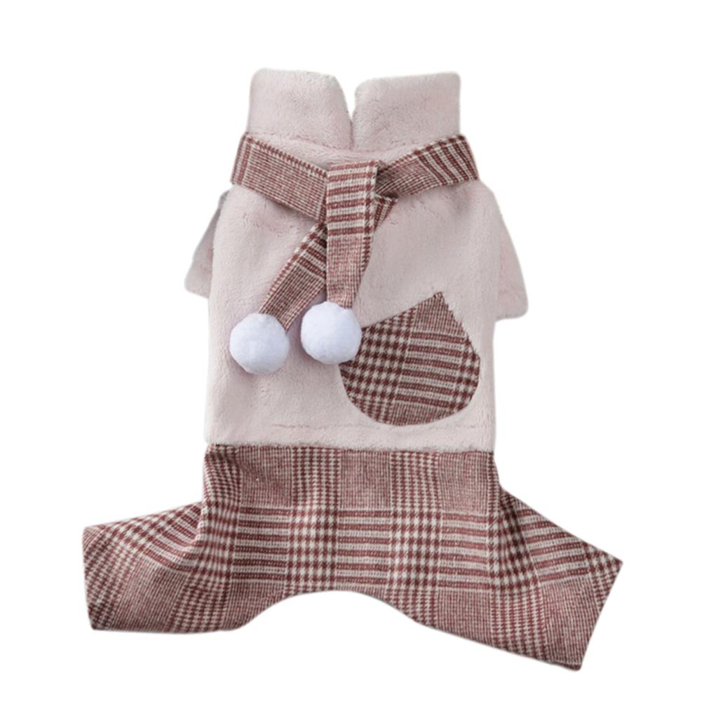 Pet Dog Clothes Winter Warm Soft Hoodie Pet Clothes Warm Clothing  S/M/L