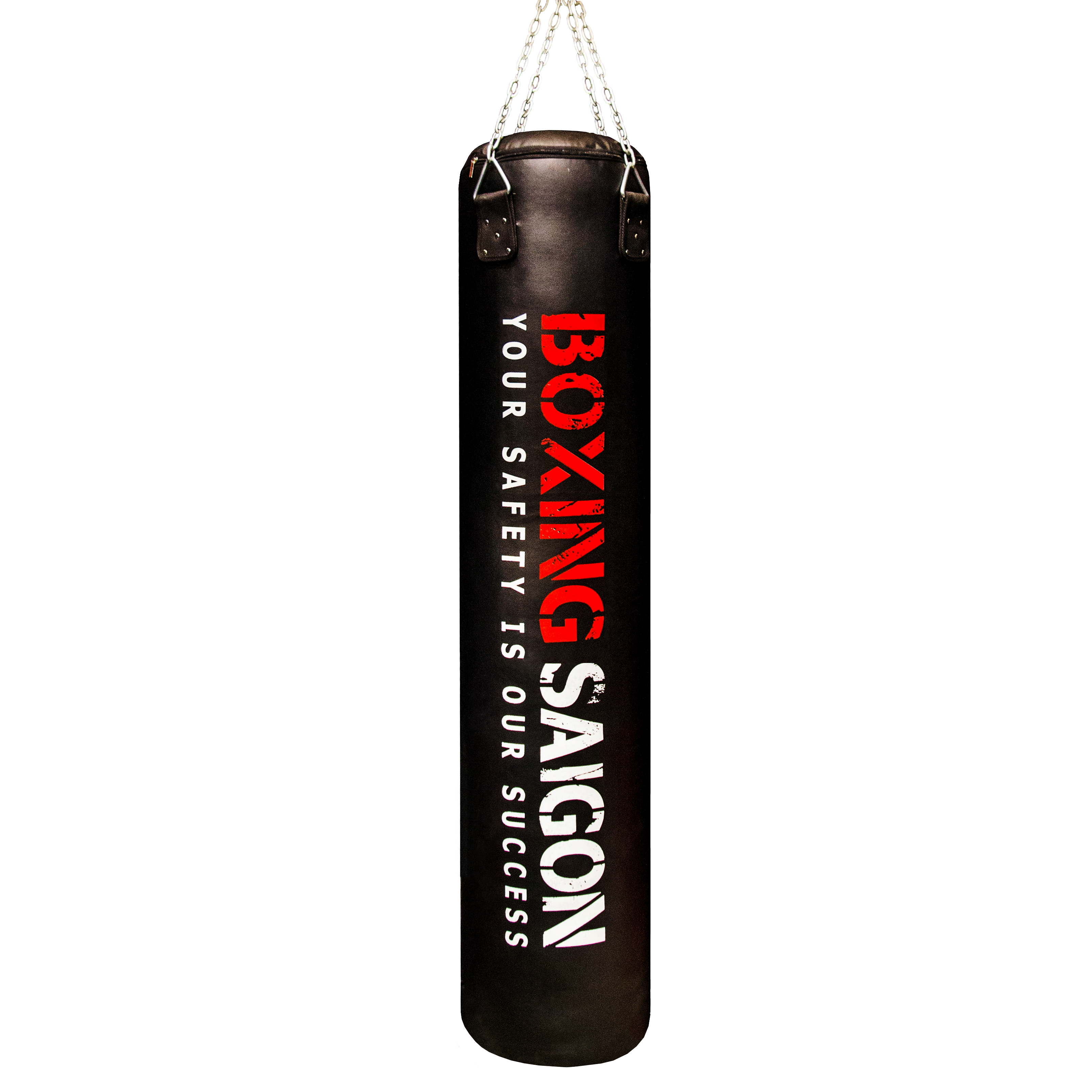 Vỏ bao cát treo dây xích đánh boxing 1m8