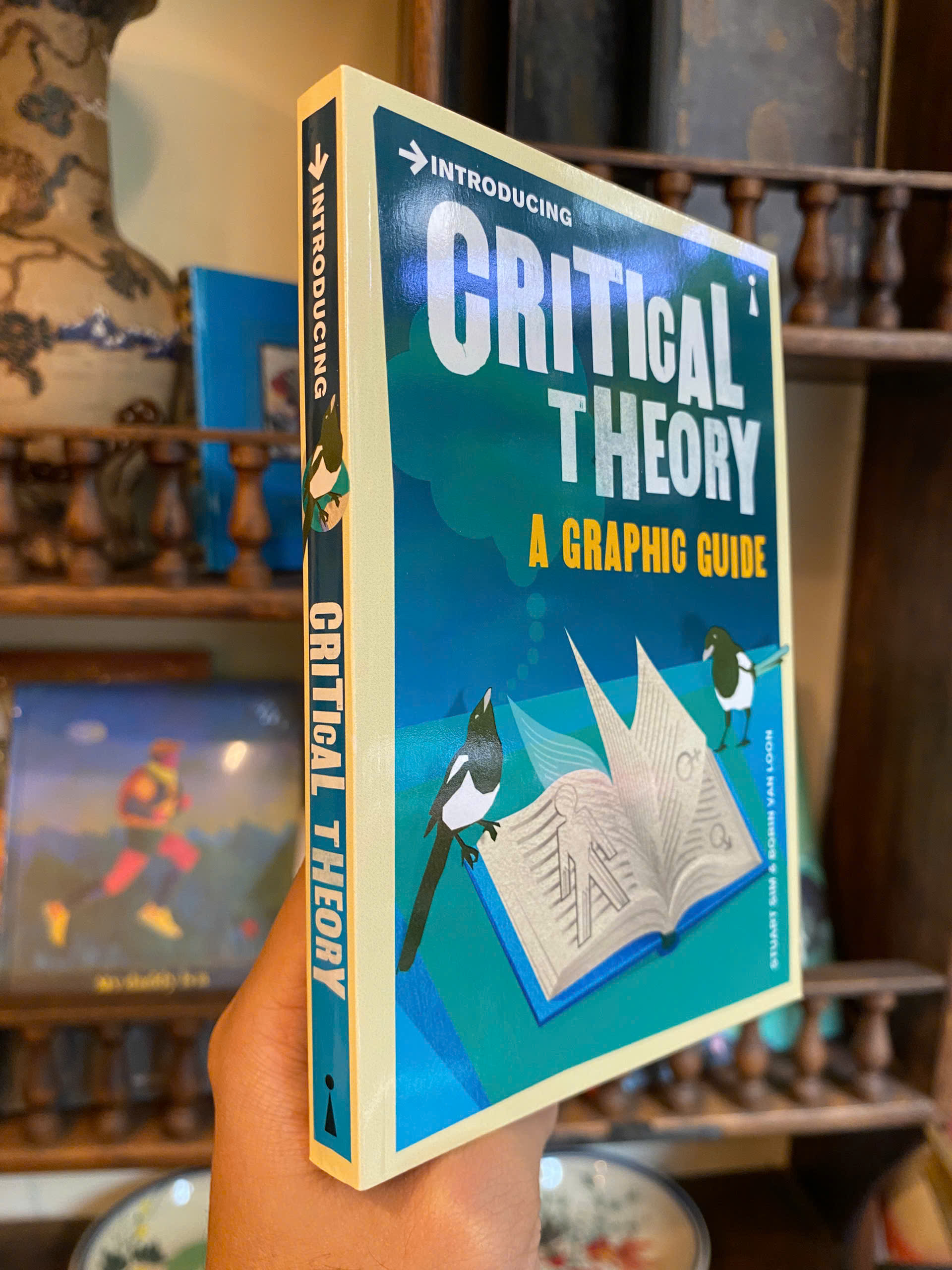 Sách - Introducing Critical Theory: A Graphic Guide by Stuart Sim | Philosophy / Nonfiction