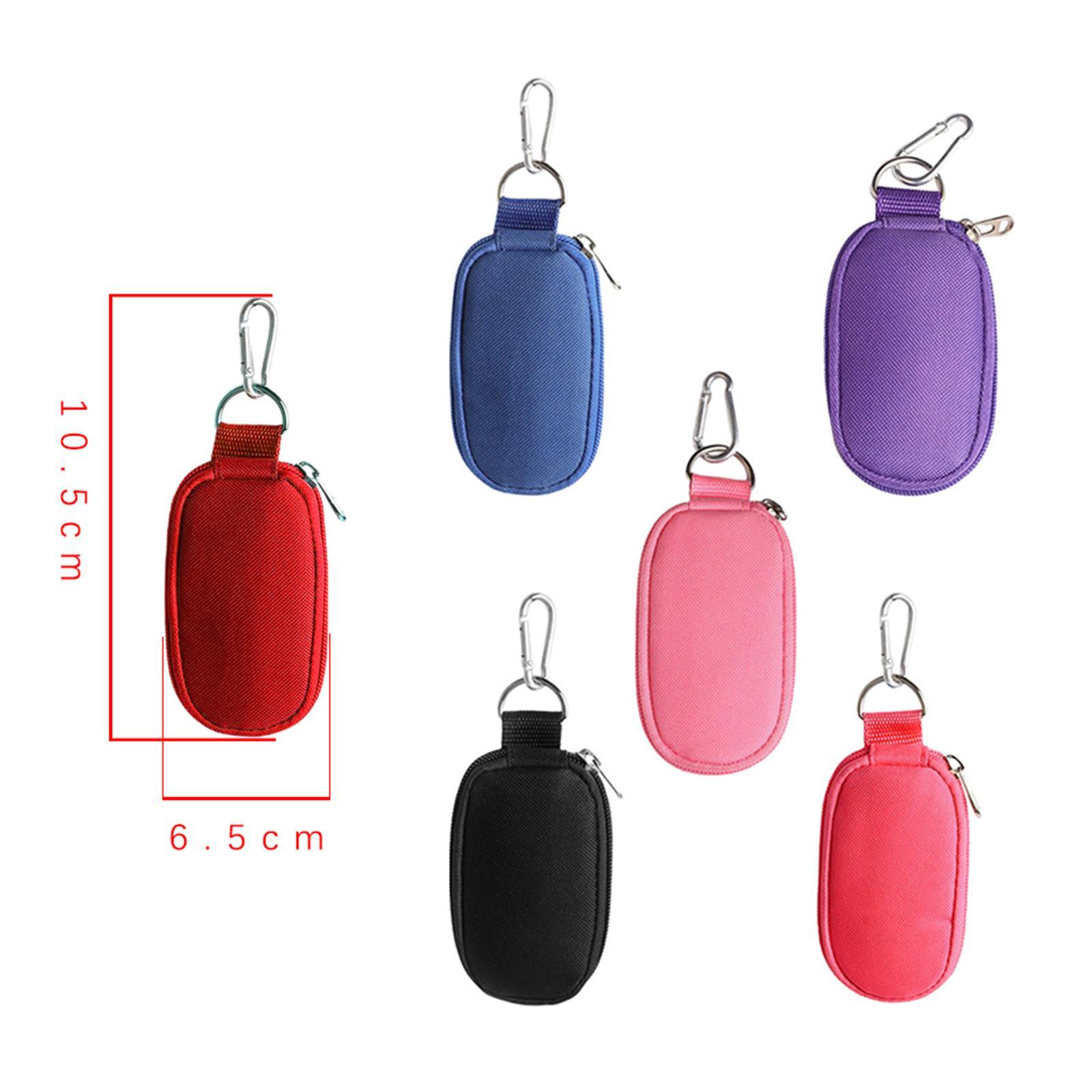 Essential Oils Carrying Case, 10 Bottles Storage Box for Essential Oils Travel Aromatherapy Oils Organiser Holder Protective Bag for 2ml Bottles