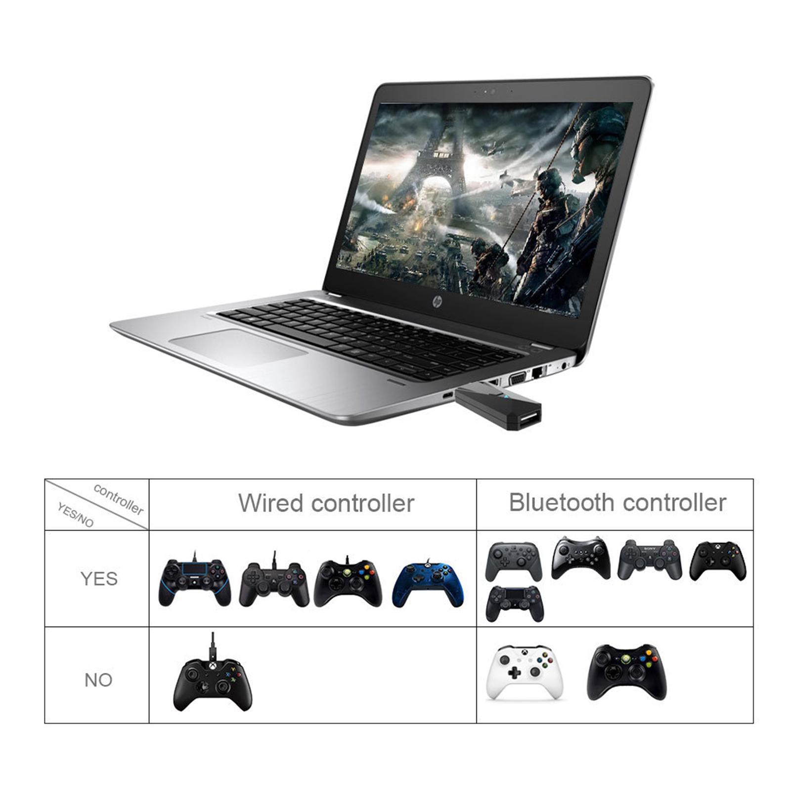 Wireless Controller Adapter for PS3 Xbox Switch PC Console