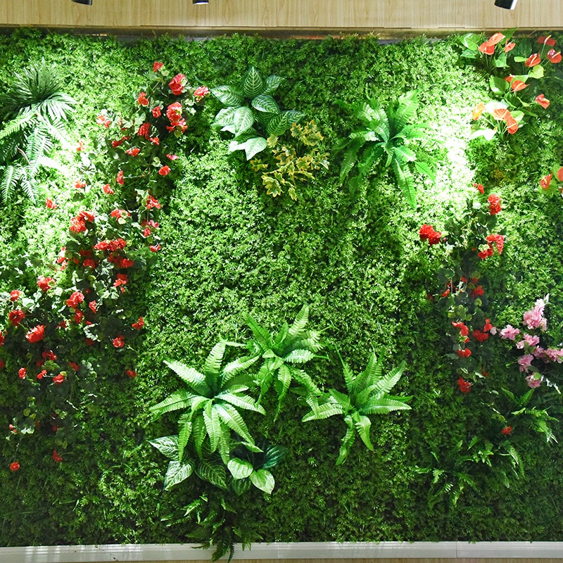 Tấm cỏ tai chuột trang trí treo tường kích thước 40cm x 60cm