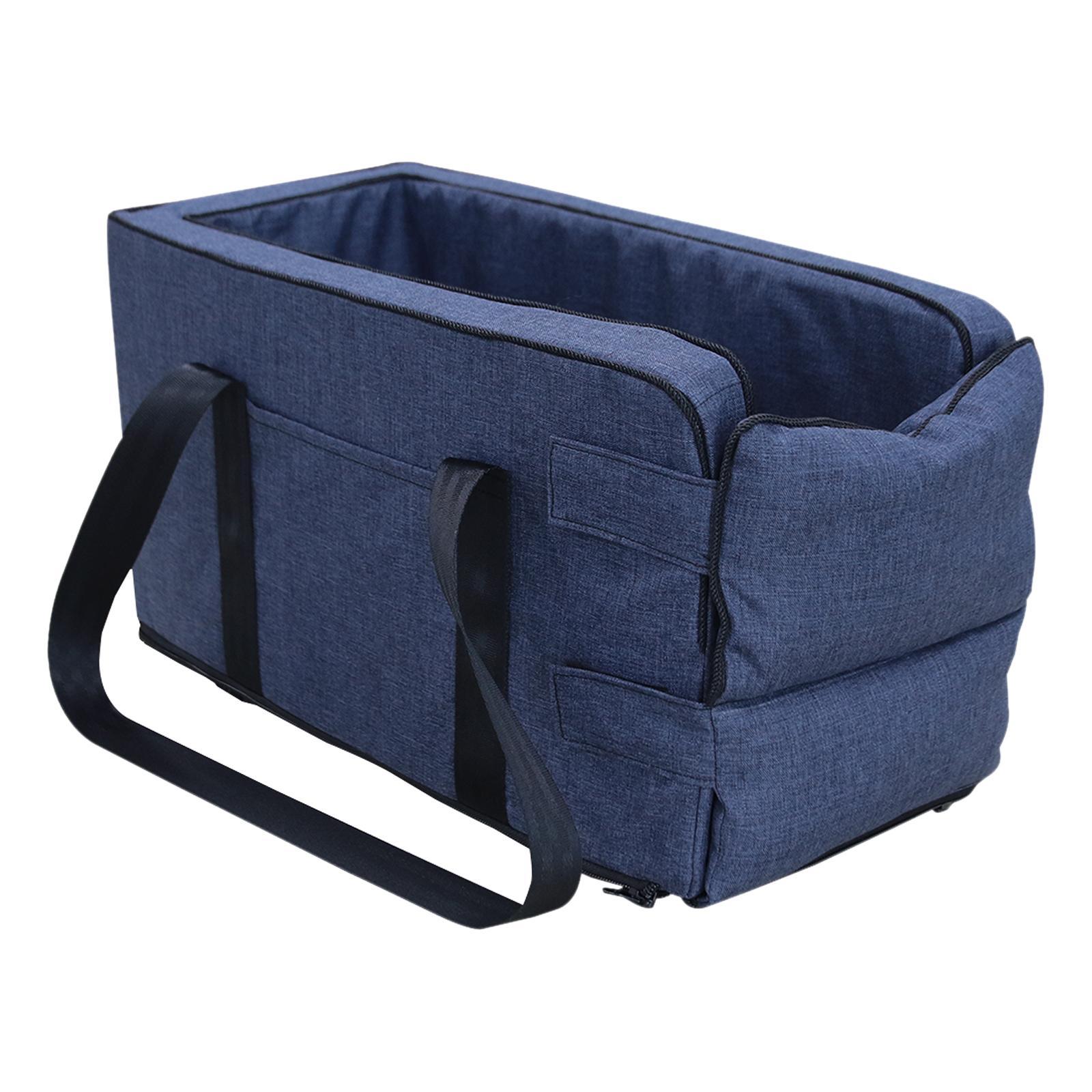 Pet Car Booster Seat Cats Carrier Cage Dog Car Seat Carrying for Most Cars
